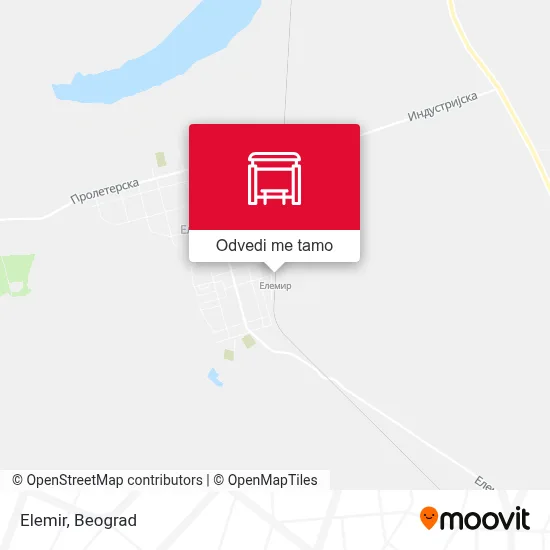 Elemir mapa