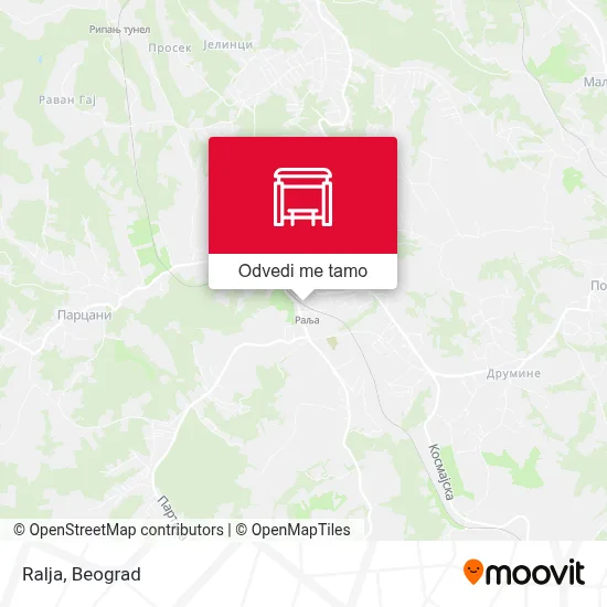 Ralja mapa