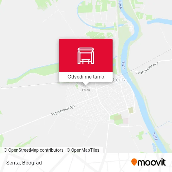 Senta mapa