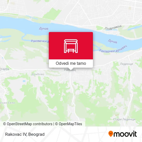 Rakovac IV mapa