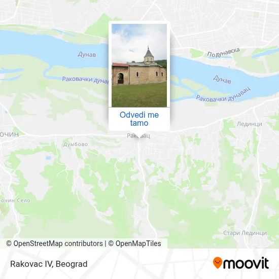 Rakovac IV mapa