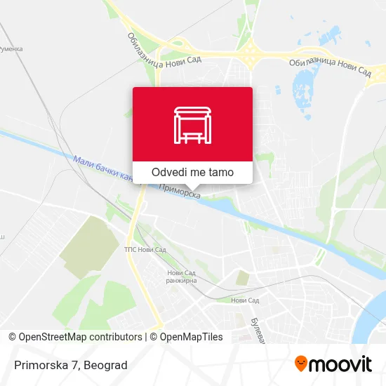 Primorska 7 mapa