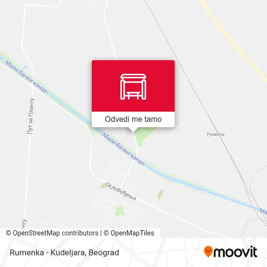 Rumenka - Kudeljara mapa