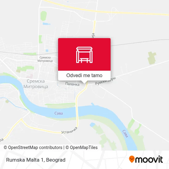 Rumska Malta 1 mapa