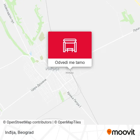 Inđija mapa
