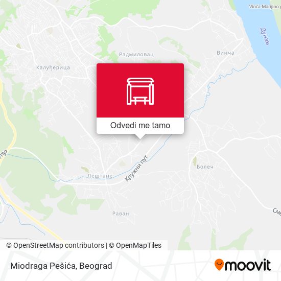 Miodraga Pešića mapa