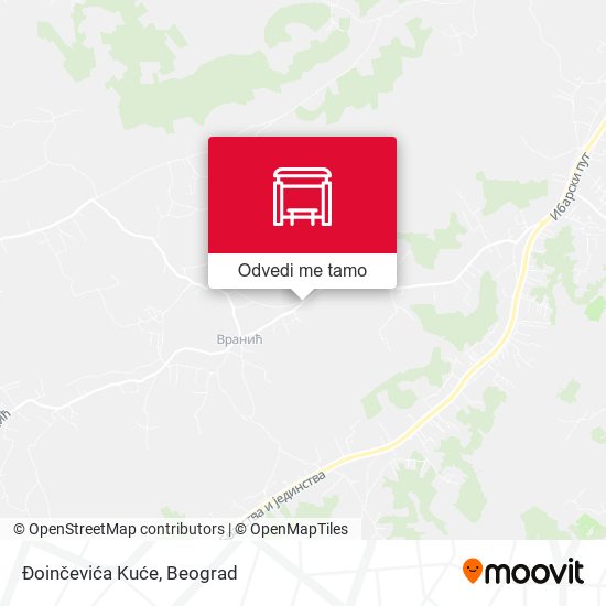 Đoinčevića Kuće mapa