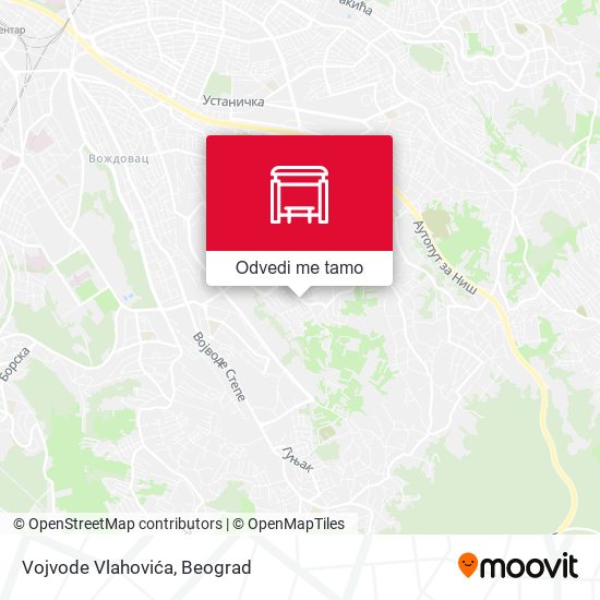 Vojvode Vlahovića mapa