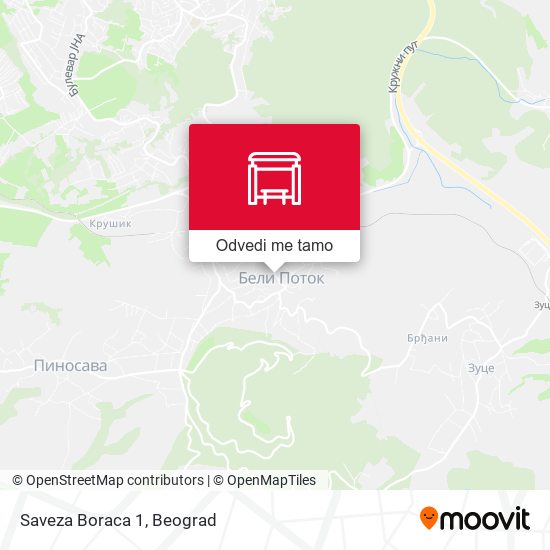 Saveza Boraca 1 mapa