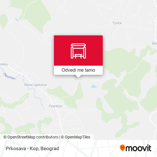 Prkosava - Kop mapa