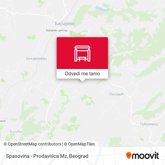 Spasovina - Prodavnica Mz mapa