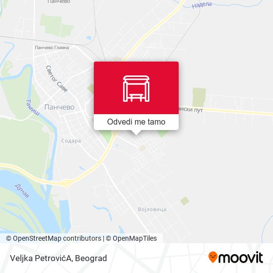 Veljka PetrovićA mapa