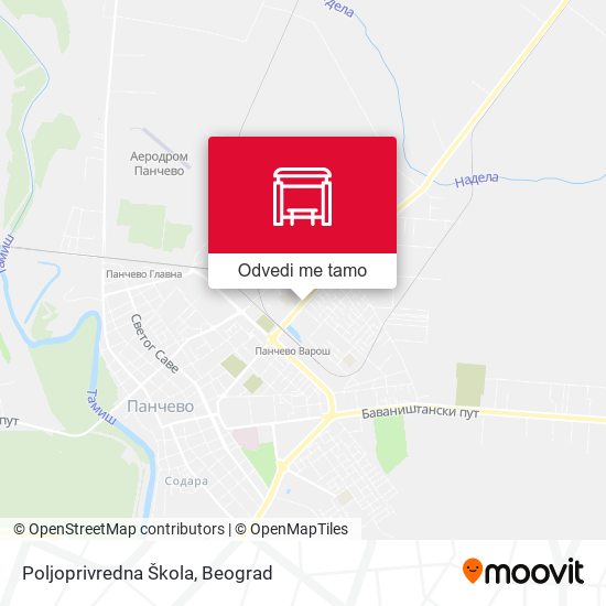 Poljoprivredna Škola mapa