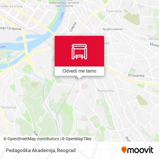 Pedagoška Akademija mapa