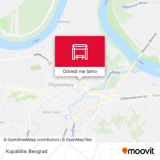 Kupalište mapa