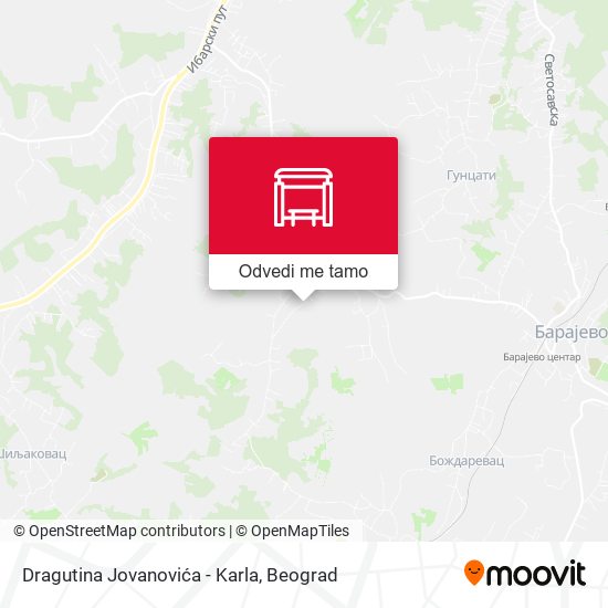 Dragutina Jovanovića - Karla mapa