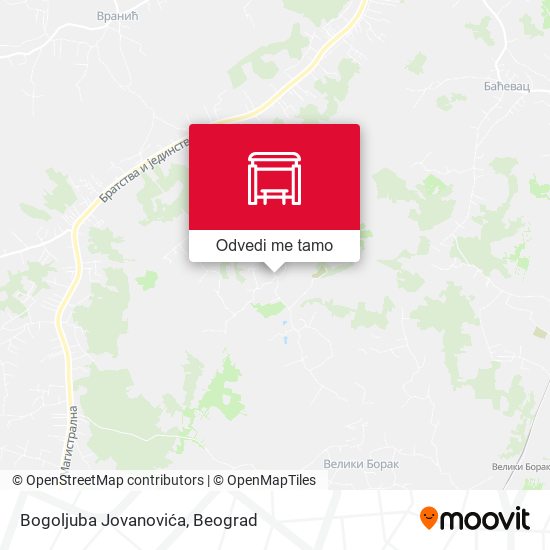 Bogoljuba Jovanovića mapa