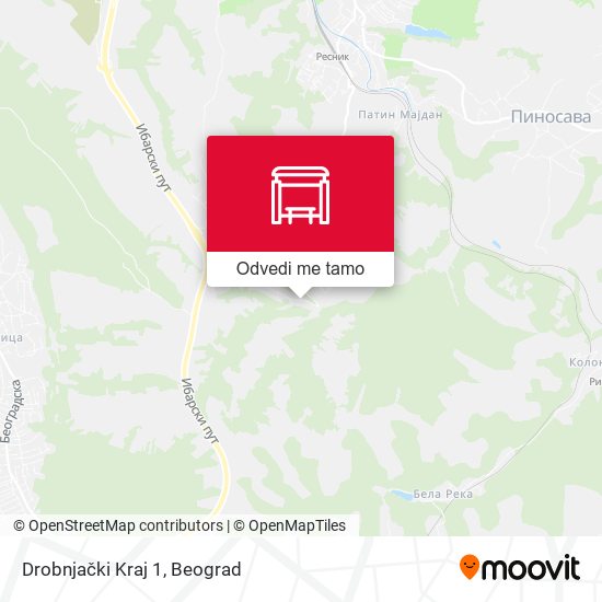 Drobnjački Kraj 1 mapa