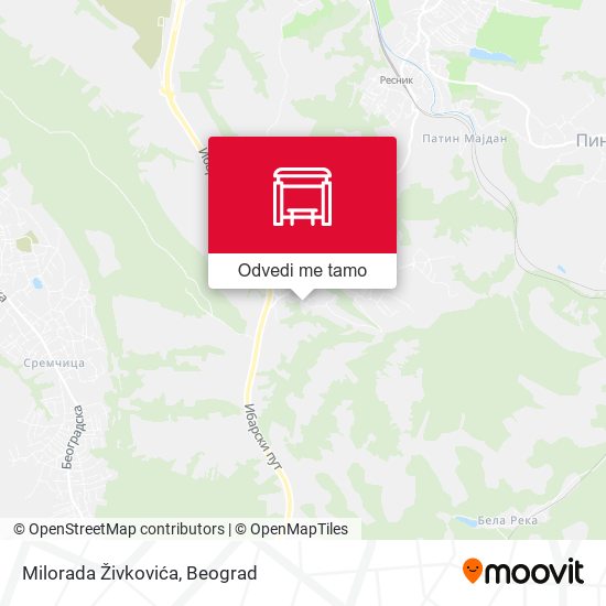 Milorada Živkovića mapa