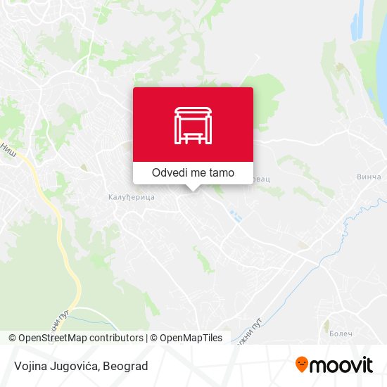 Vojina Jugovića mapa