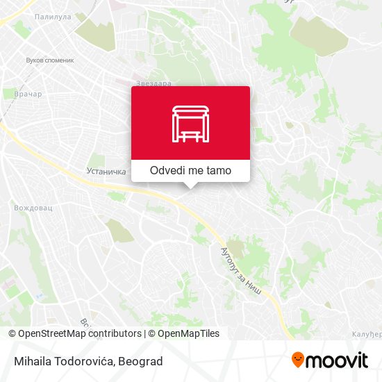 Mihaila Todorovića mapa