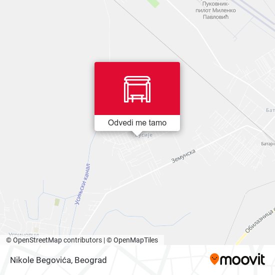 Nikole Begovića mapa