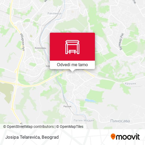 Josipa Telarevića mapa