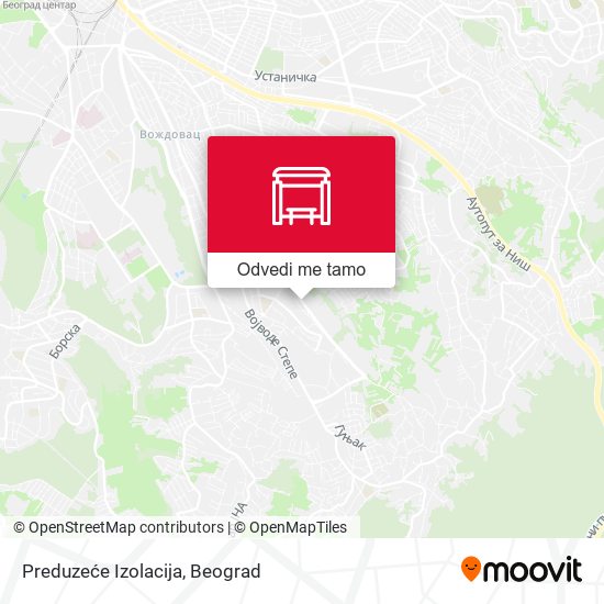 Preduzeće Izolacija mapa