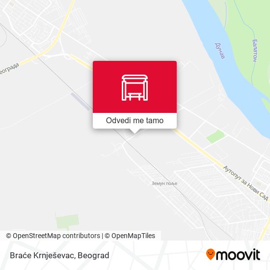 Braće Krnješevac mapa