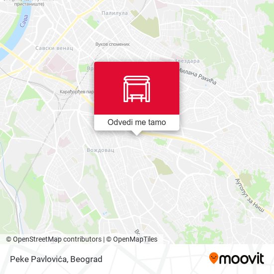 Peke Pavlovića mapa