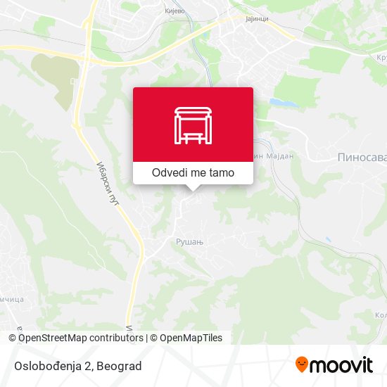 Oslobođenja 2 mapa