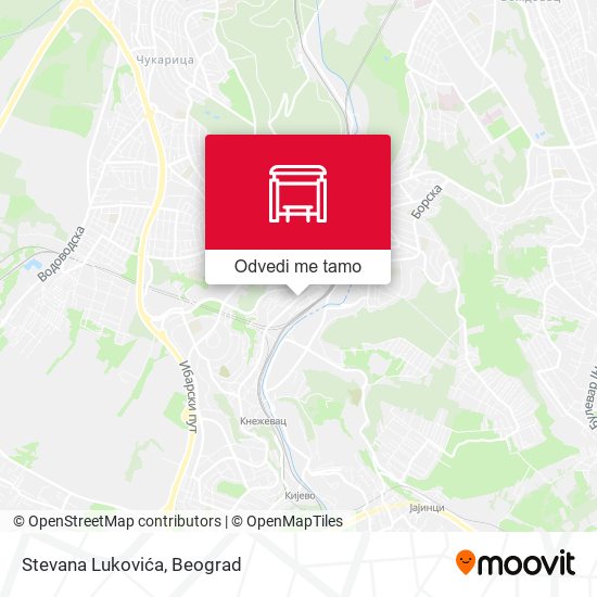 Stevana Lukovića mapa