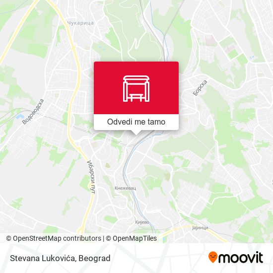 Stevana Lukovića mapa