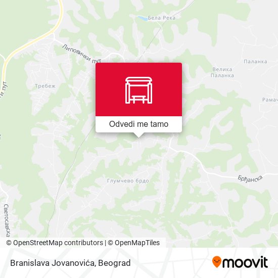 Branislava Jovanovića mapa