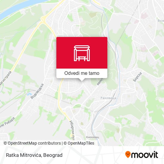 Ratka Mitrovića mapa
