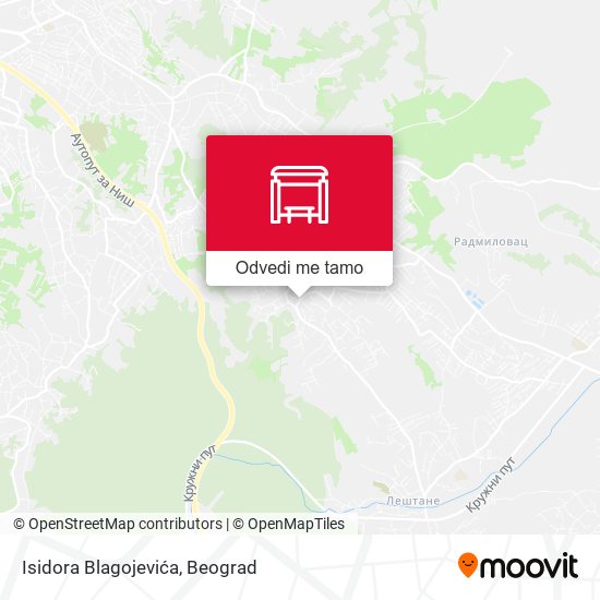 Isidora Blagojevića mapa