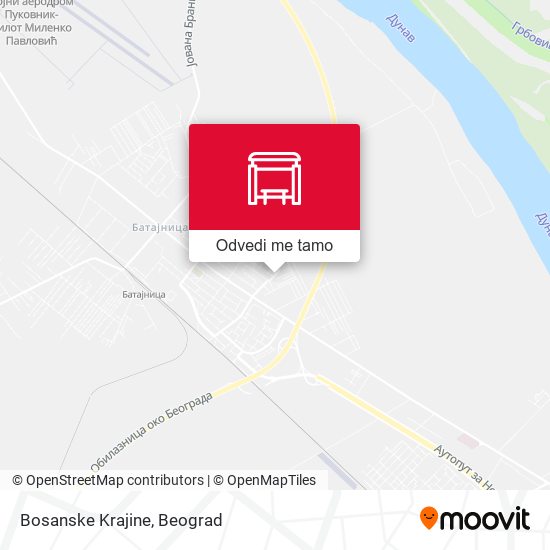 Bosanske Krajine mapa