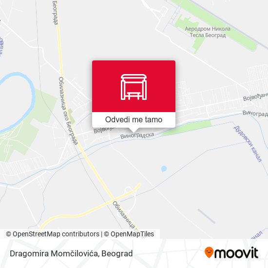 Dragomira Momčilovića mapa