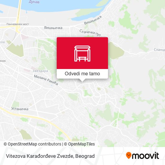 Vitezova Karađorđeve Zvezde mapa