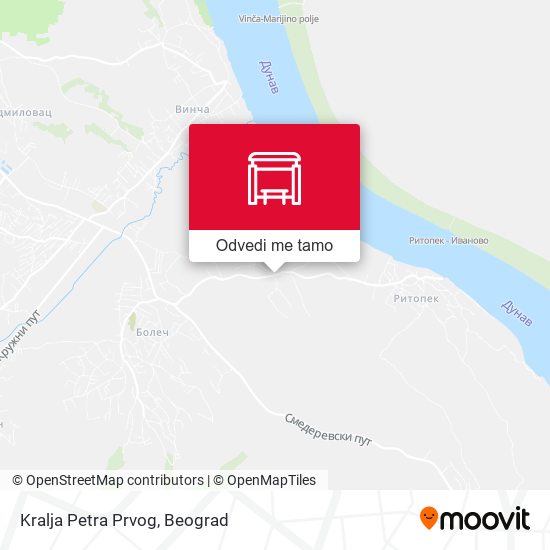 Kralja Petra Prvog mapa