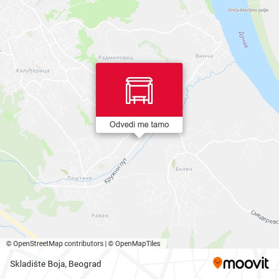 Skladište Boja mapa