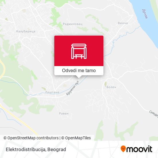 Elektrodistribucija mapa