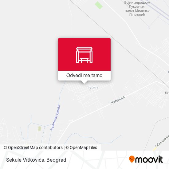 Sekule Vitkovića mapa