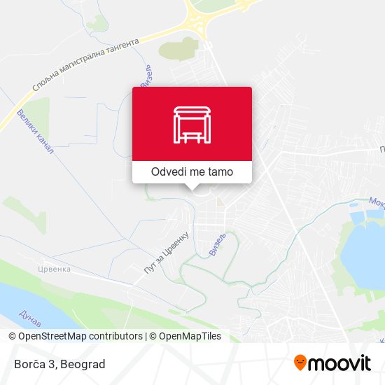 Borča 3 mapa