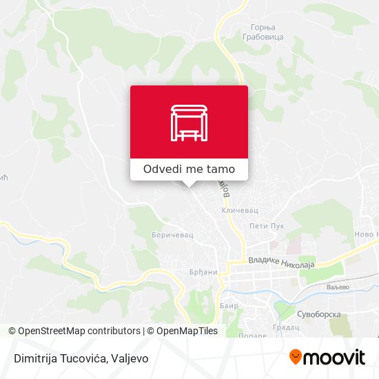 Dimitrija Tucovića mapa