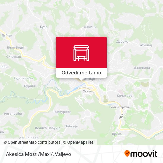 Akesića Most /Maxi/ mapa