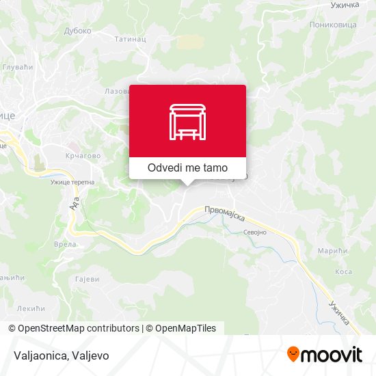 Valjaonica mapa