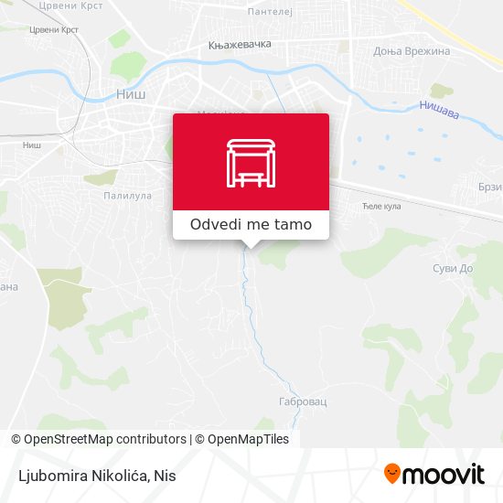 Ljubomira Nikolića mapa