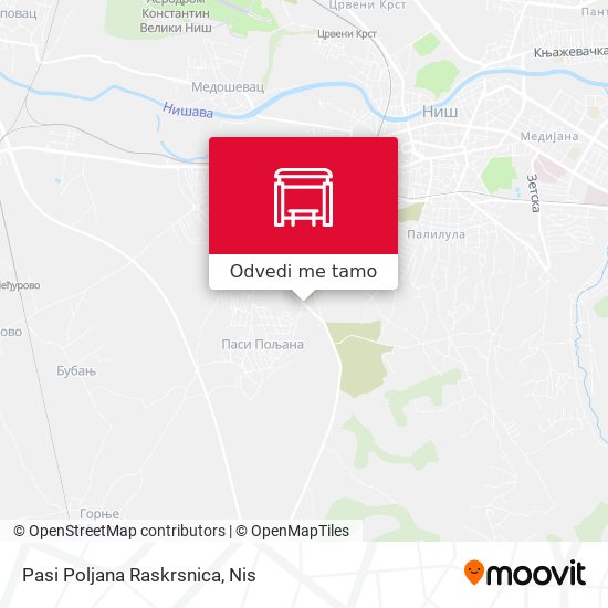 Pasi Poljana Raskrsnica mapa