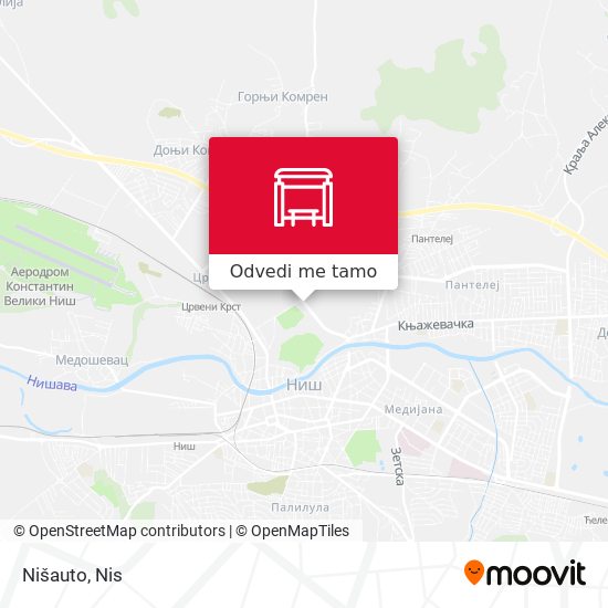 Nišauto mapa